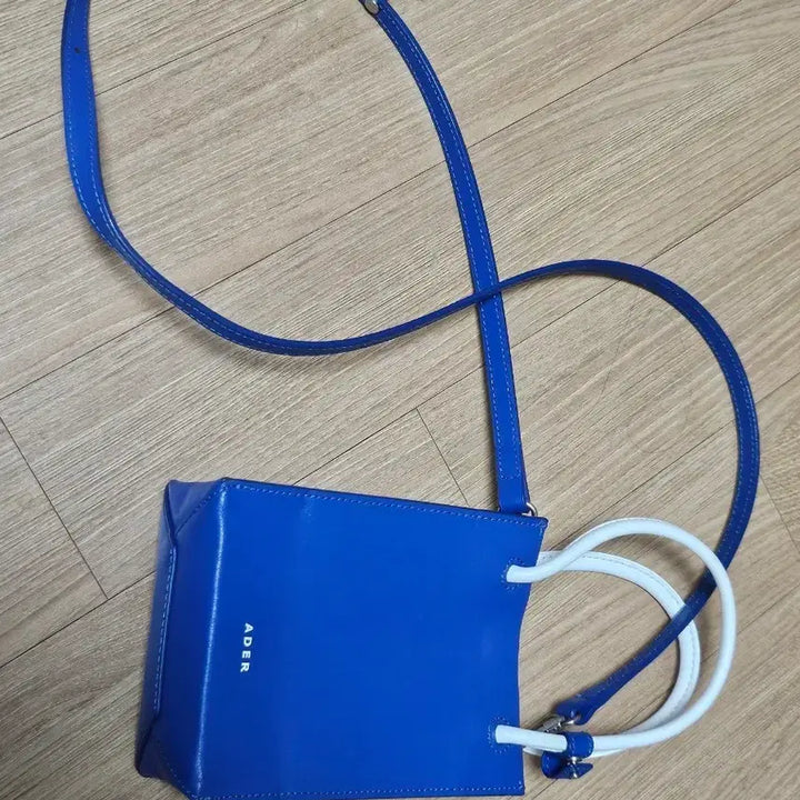 [BUNJANG] Ader Error Blue Mini Crossbody Bag / 아더에러 블루 미니 크로스백