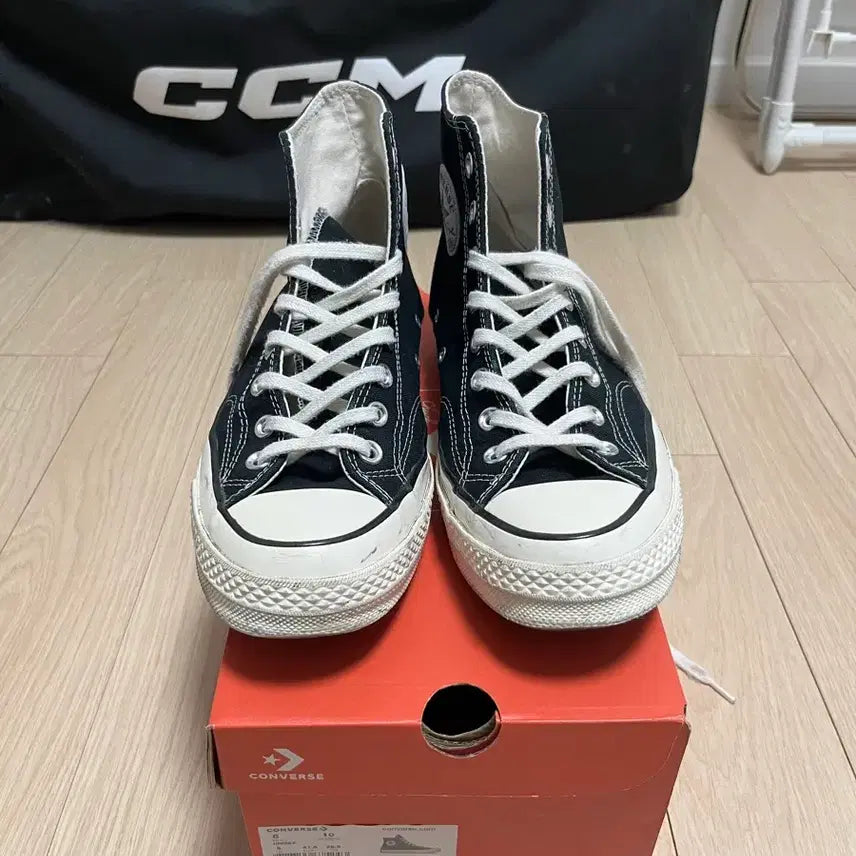 [BUNJANG] Converse Chuck Taylor 70 Black High Top Sneakers (265mm) / 컨버스 척테일러 70 블랙 하이 265