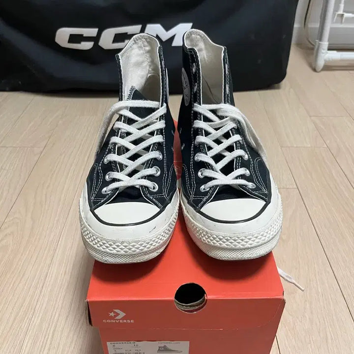 [BUNJANG] Converse Chuck Taylor 70 Black High Top Sneakers (265mm) / 컨버스 척테일러 70 블랙 하이 265