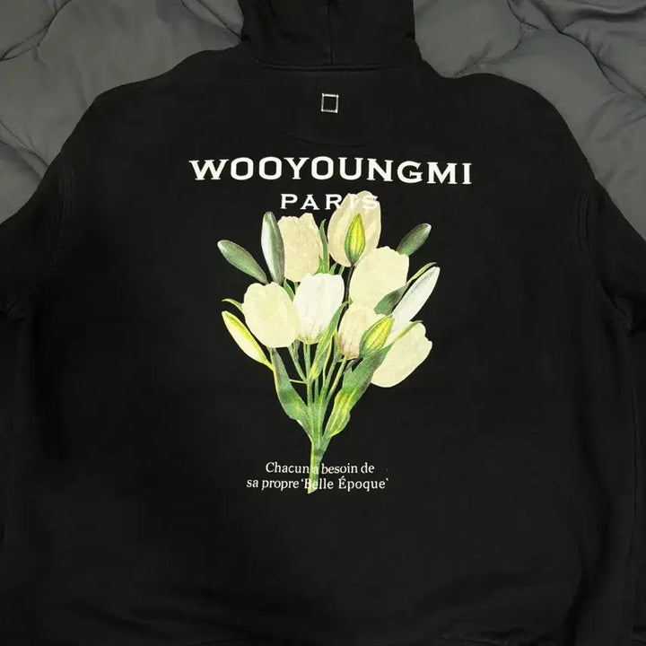 [BUNJANG] Wooyoungmi Flower Tulip Hoodie Size 48 / [48] 우영미 플라워 후드티 판매합니다