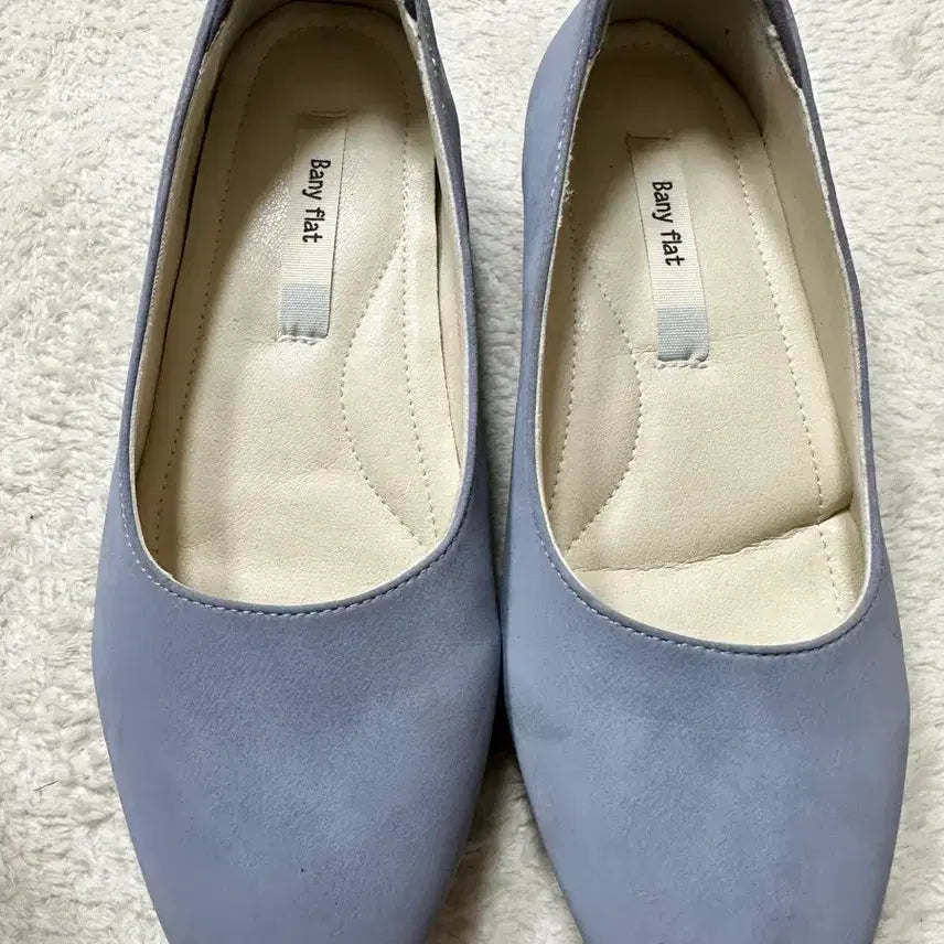 [BUNJANG] Bany Flat Sky Blue Flat Shoes Size 230 / Bany flat 하늘색 플랫슈즈 230