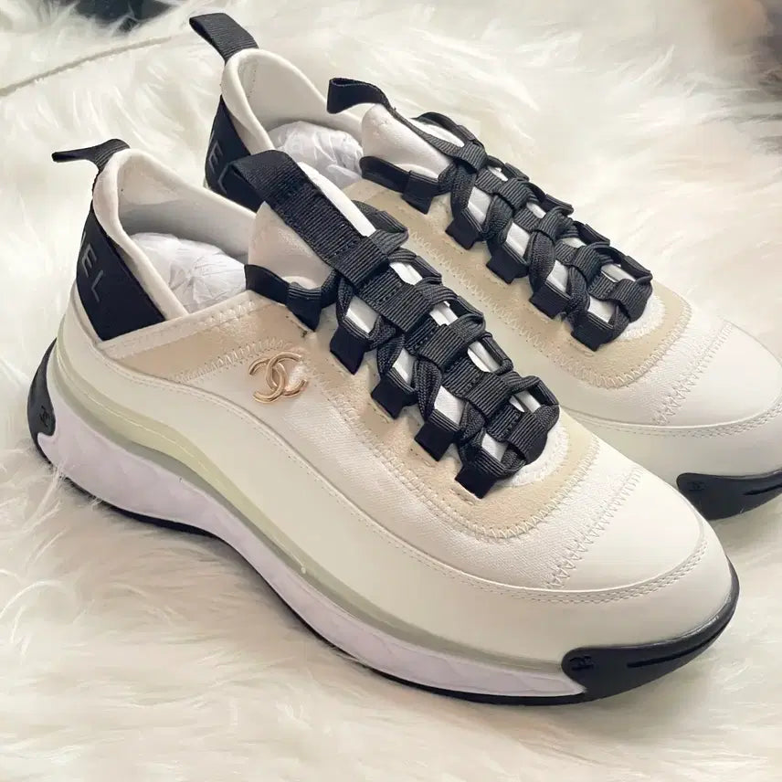 [BUNJANG] Mix the Five Genuine Leather Sneakers Size 240 / [새상품]믹스드파이버 240(소가죽 운동화)
