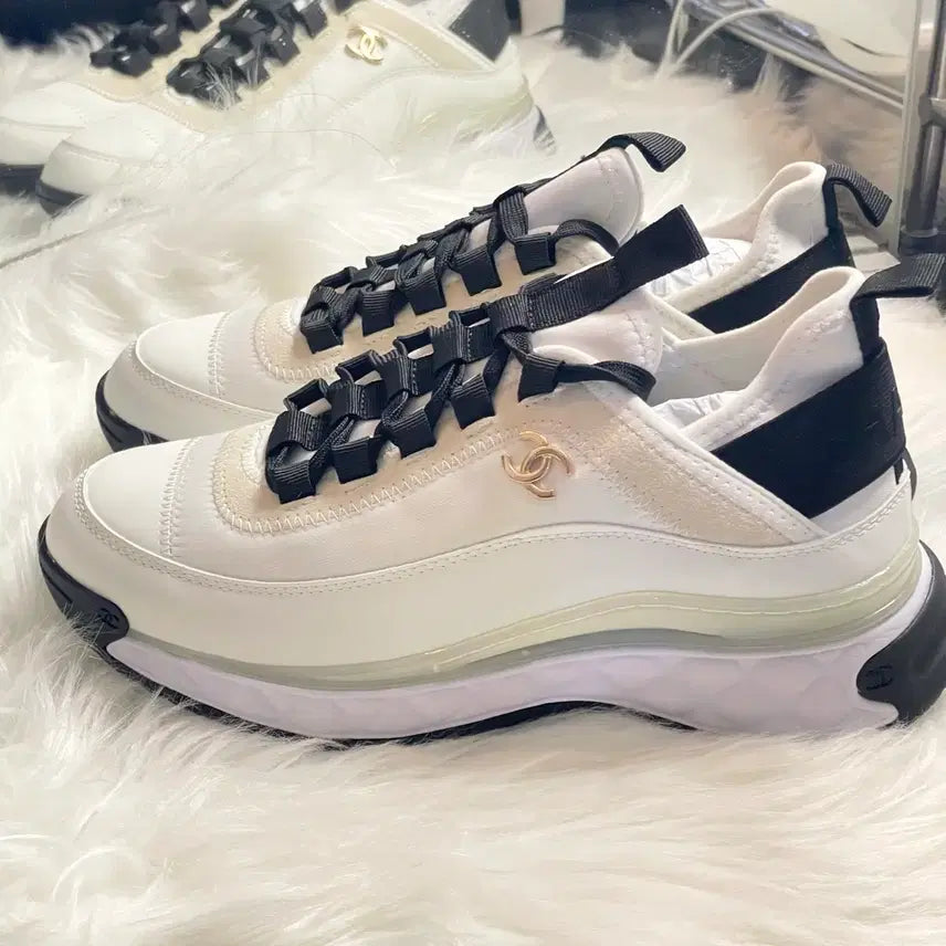 [BUNJANG] Mix the Five Genuine Leather Sneakers Size 240 / [새상품]믹스드파이버 240(소가죽 운동화)