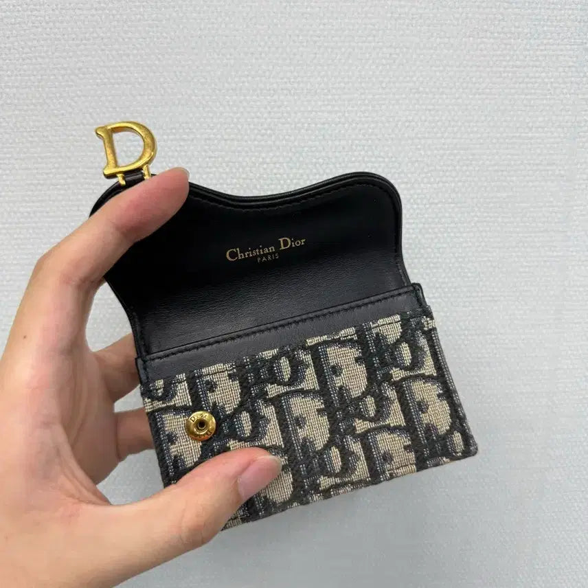 [BUNJANG] Dior Oblique Saddle Card Holder / [세븐럭셔리샵] 디올 오블리크 새들 카드지갑