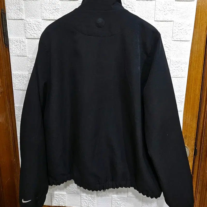 [BUNJANG] Nike Black Zip-Up Jacket / 무배)나이키 블랙 집업 바막 자켓 루즈핏 L