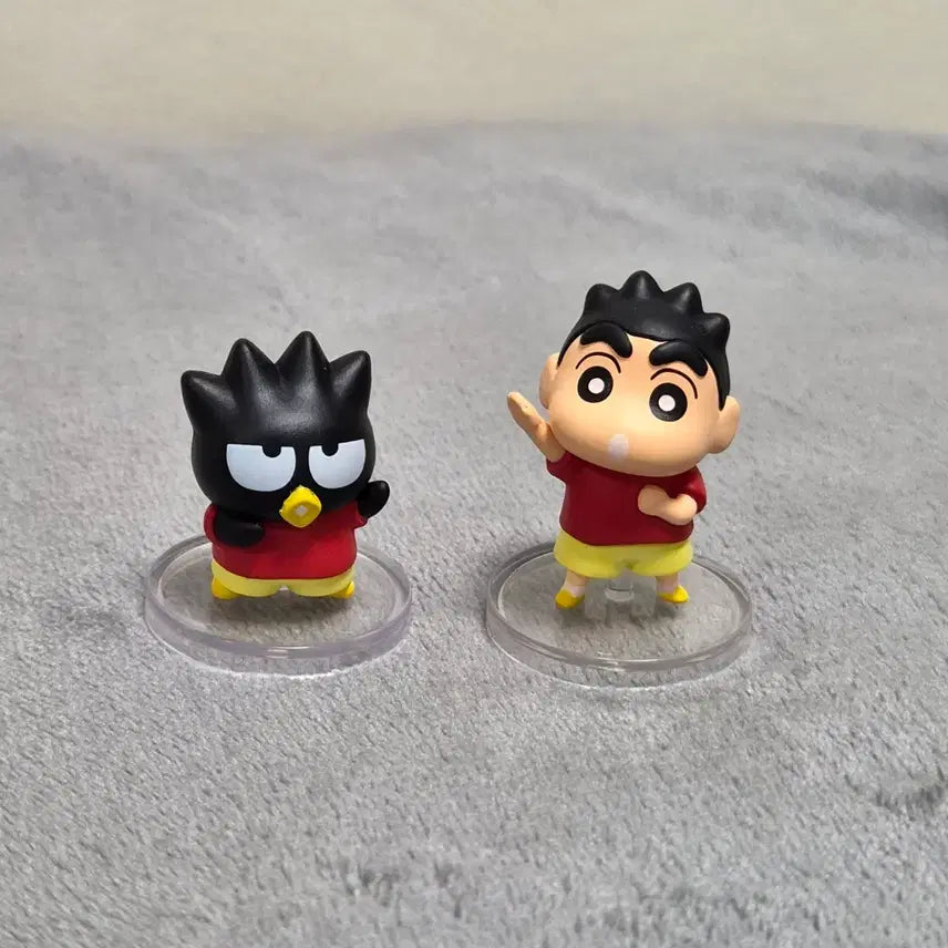 [BUNJANG] Crayon Shin-chan x Sanrio Collaboration Gacha Figures (2 Types, Bundle Set) / 짱구 X 산리오 콜라보 가챠 2종 일괄