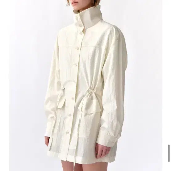 [SOLD OUT] 아비에무아 시어 드로스트링 셔츠자켓