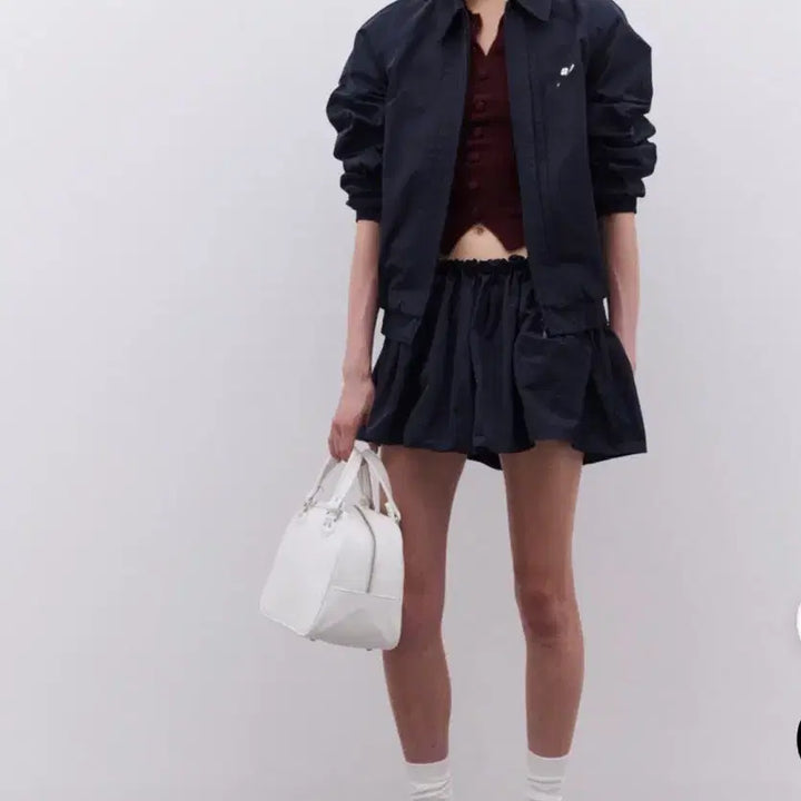 [BUNJANG] ShuShuTong 25FW Blouson Jacket Navy / 슈슈통 25fw 자켓 (블루종) 네이비