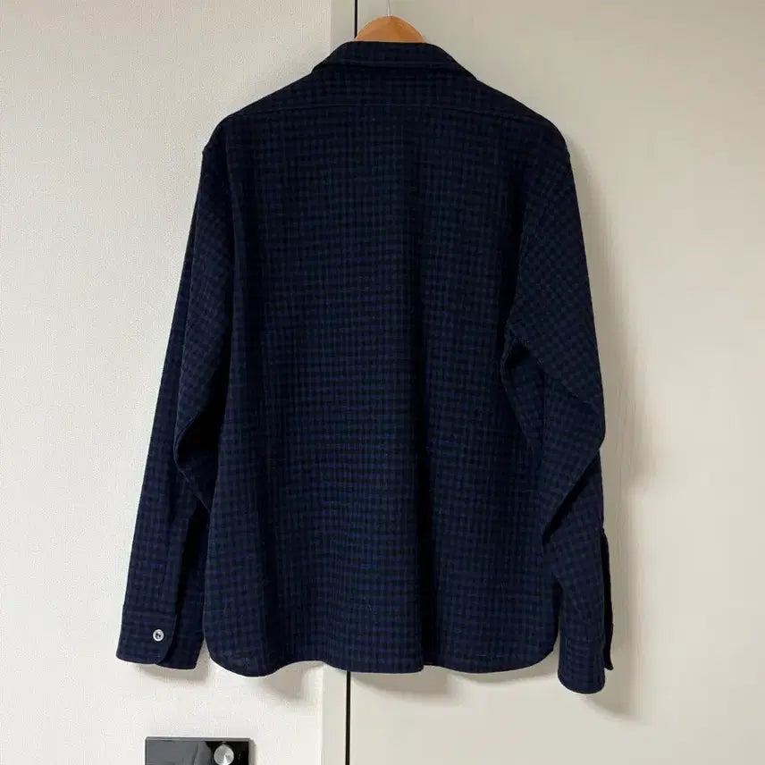 [BUNJANG] Atlarco Check Wool Shirt 16 1/2 / 엣라코 체크 울 셔츠 16 1/2