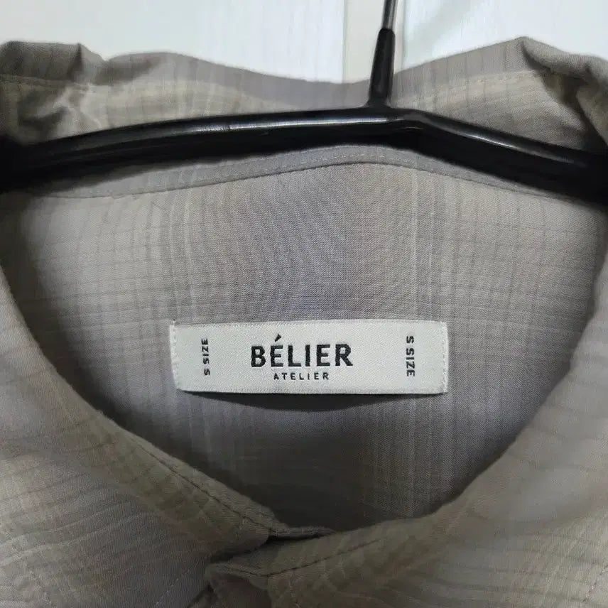 [BUNJANG] Bellié x My Library Chico Check Shirt S / 벨리에x마이라이브러리 콜라보 치코 체크 셔츠 s