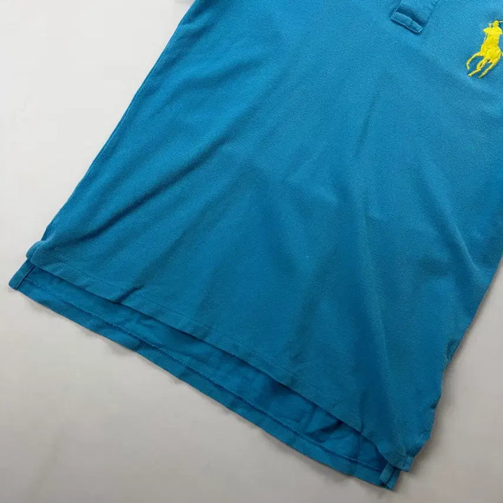 [BUNJANG] Polo Ralph Lauren Big Pony Sky Blue T-Shirt / 폴로 랄프로렌 빅포니 스카이블루 카라티