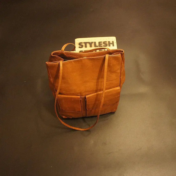 [BUNJANG] Vintage Leather Tote Bag / 7148 토트가방 토트백 가죽백 가죽가방 빈티지가방 여성가방 남자백