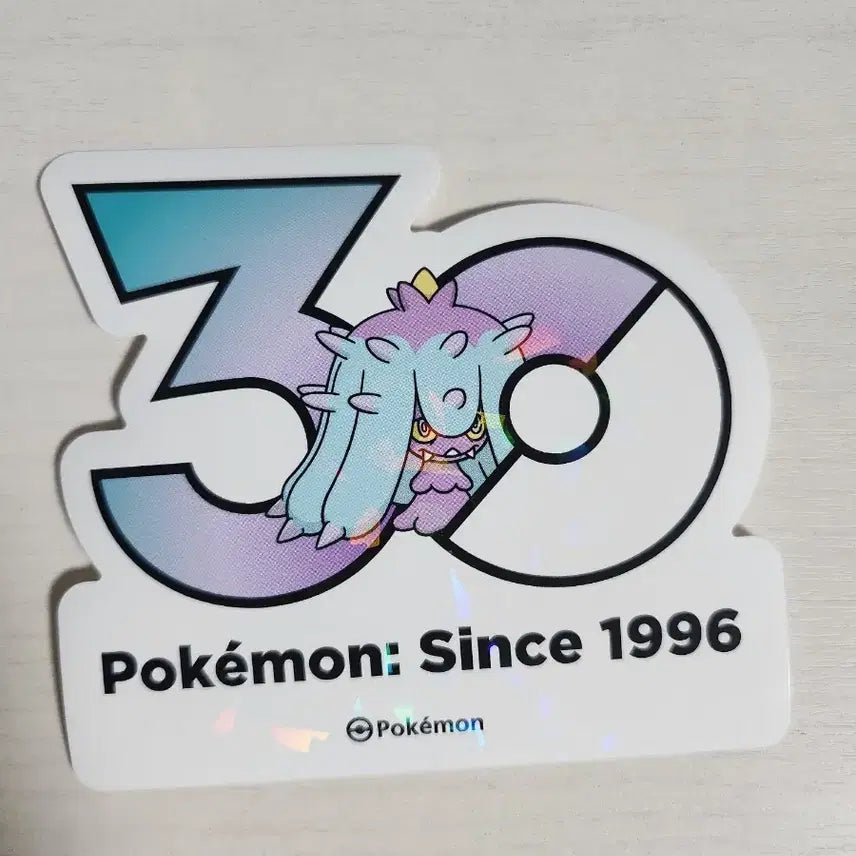 [BUNJANG] Pokemon 30th Anniversary Shimassal Sticker / 포켓몬 30주년 시마사리 스티커