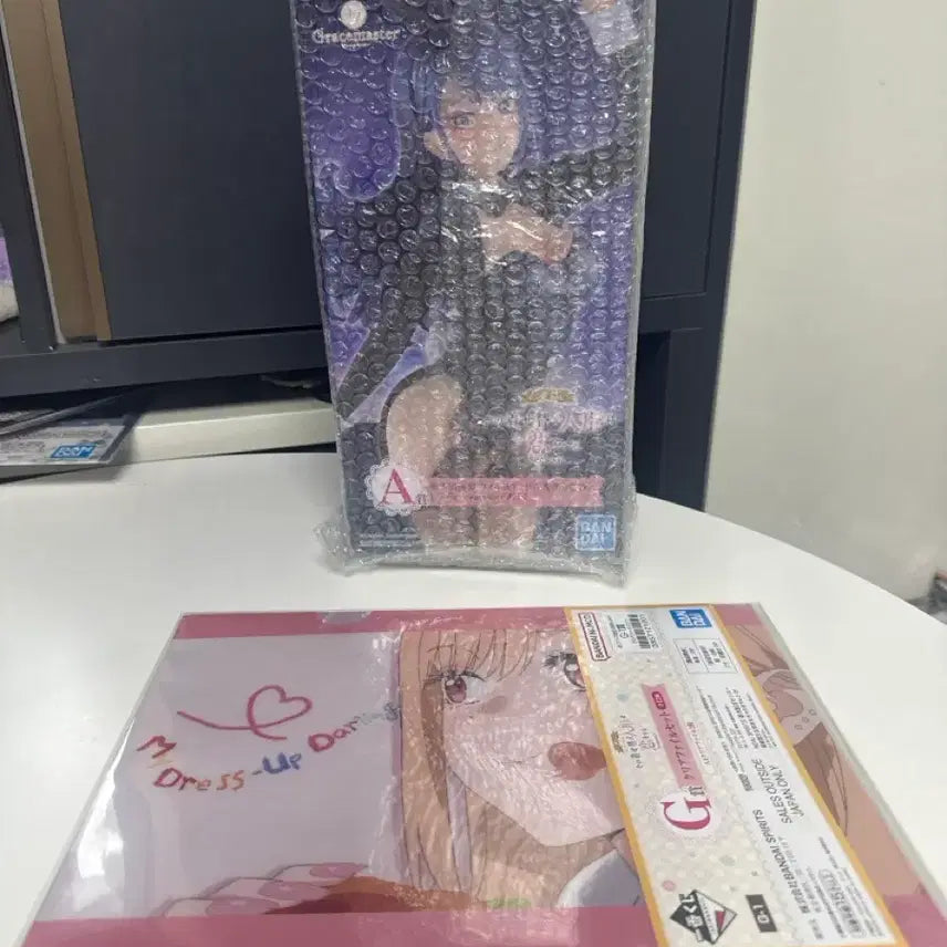 [BUNJANG] Bisque Doll A Prize (Sealed) with bonus G Prize Clear File / (택포18+덤)미개봉 비스크돌 A상 판매합니다