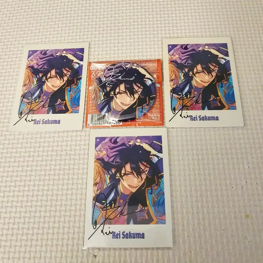 [BUNJANG] Ensemble Stars! 10th Anniversary Sakuma Rei Badge Set / 앙스타 앙상블스타즈 10주년 레이 사쿠마레이 10주년 뱃지 세트 팝니다
