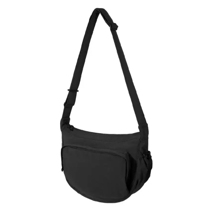[BUNJANG] Maj E Tittle Stack Bag Black / 마지언타이틀 스택백 블랙