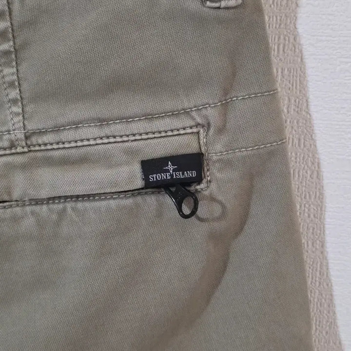 [BUNJANG] Stone Island Beige Cotton Pants / 정품 스톤아일랜드 베이지 면바지