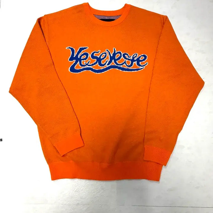 [BUNJANG] YESEYESEE Orange Knit M Size / YESEYESEE 오렌지 니트 M size
