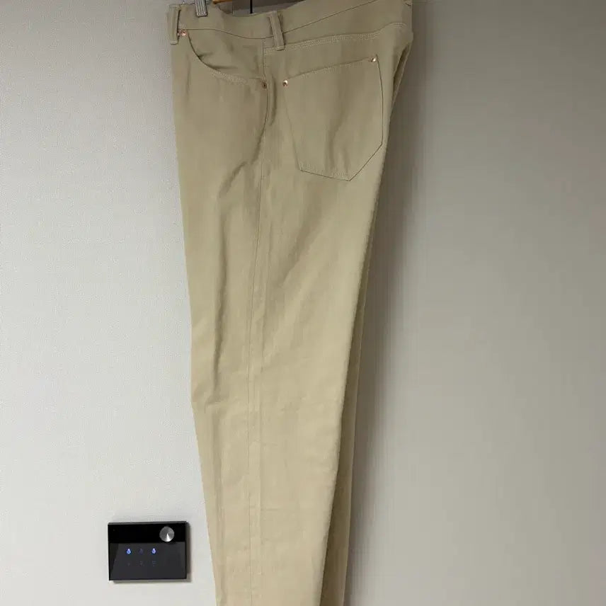 [BUNJANG] Etlaco 206 Ivory Denim Pants (Size 38) / 엣라코 206 아이보리 데님 38