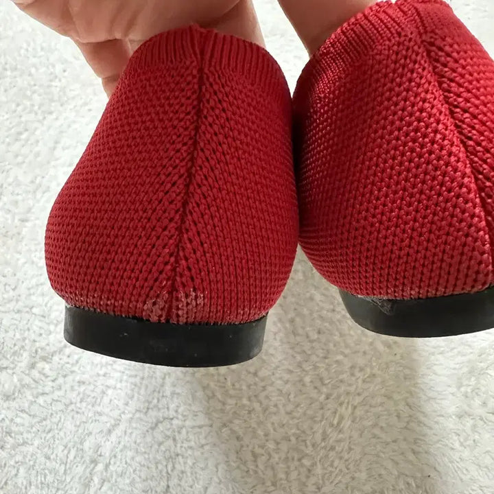 [BUNJANG] Shoopen Red Flat Shoes 240 / by Shoopen 빨간색 플랫슈즈 240