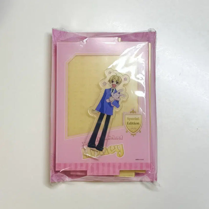 [BUNJANG] MoeKu Ouran High School Host Club Hani Acrylic Diorama (Sealed) / (미개봉) 모애쿠 오란고교 사교클럽호스트부 하니 쇼룸 아크릴 디오라마