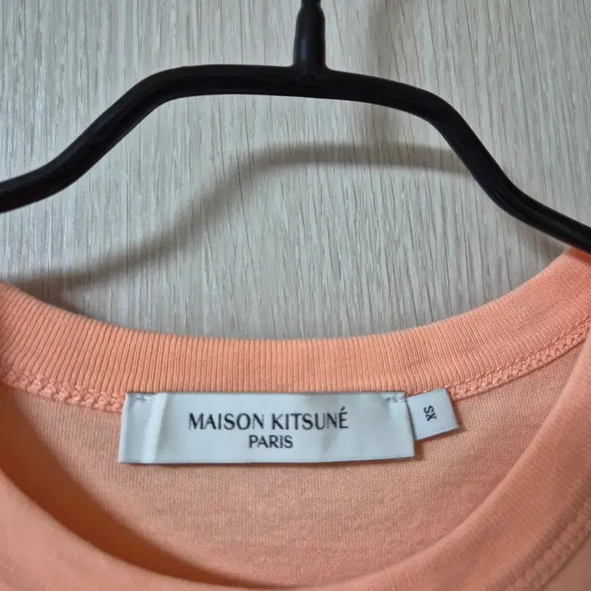 [BUNJANG] Maison Kitsuné Double Fox Head Patch Short Sleeve T-Shirt / (정품) 메종키츠네 더블폭스 헤드 패치 반팔 티셔츠 XS