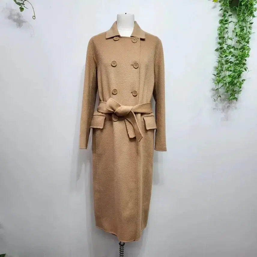 [BUNJANG] Maje Double-Breasted Long Coat Size 36 / 마쥬 Maje  더블 롱코트36 사이즈