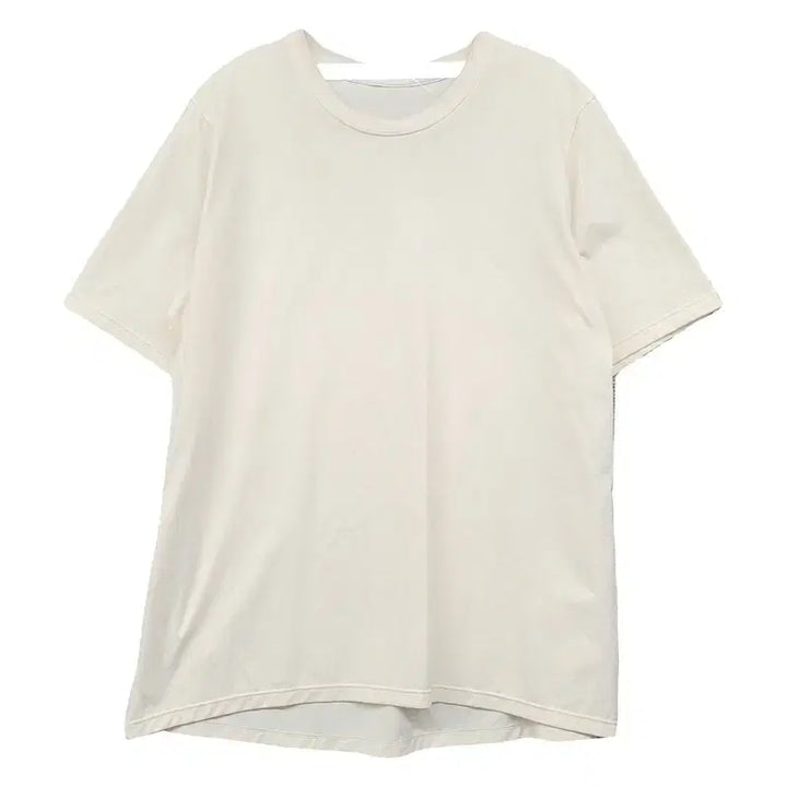 [BUNJANG] Andar Cream Short Sleeve Training T-Shirt (Size S) / 안다르 크림 트레이닝 반팔티 S