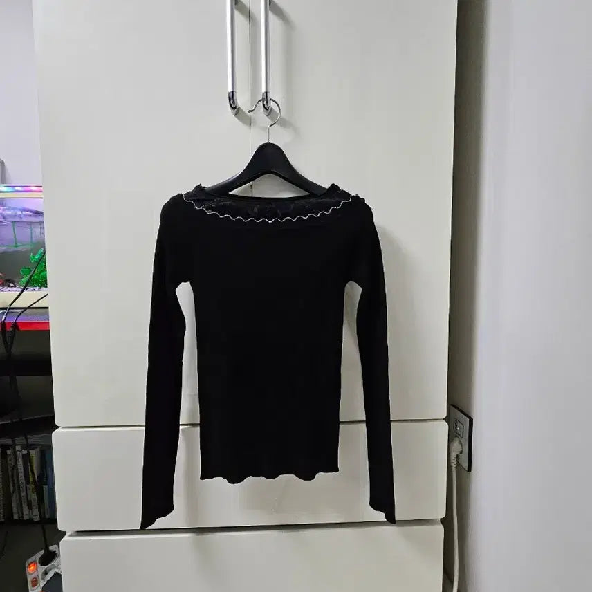 [BUNJANG] Egoist Ribbed Knit Top (New) / 에고이스트 골지니트티55(새상품)