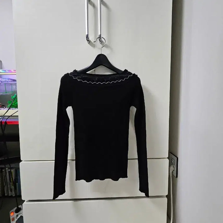 [BUNJANG] Egoist Ribbed Knit Top (New) / 에고이스트 골지니트티55(새상품)