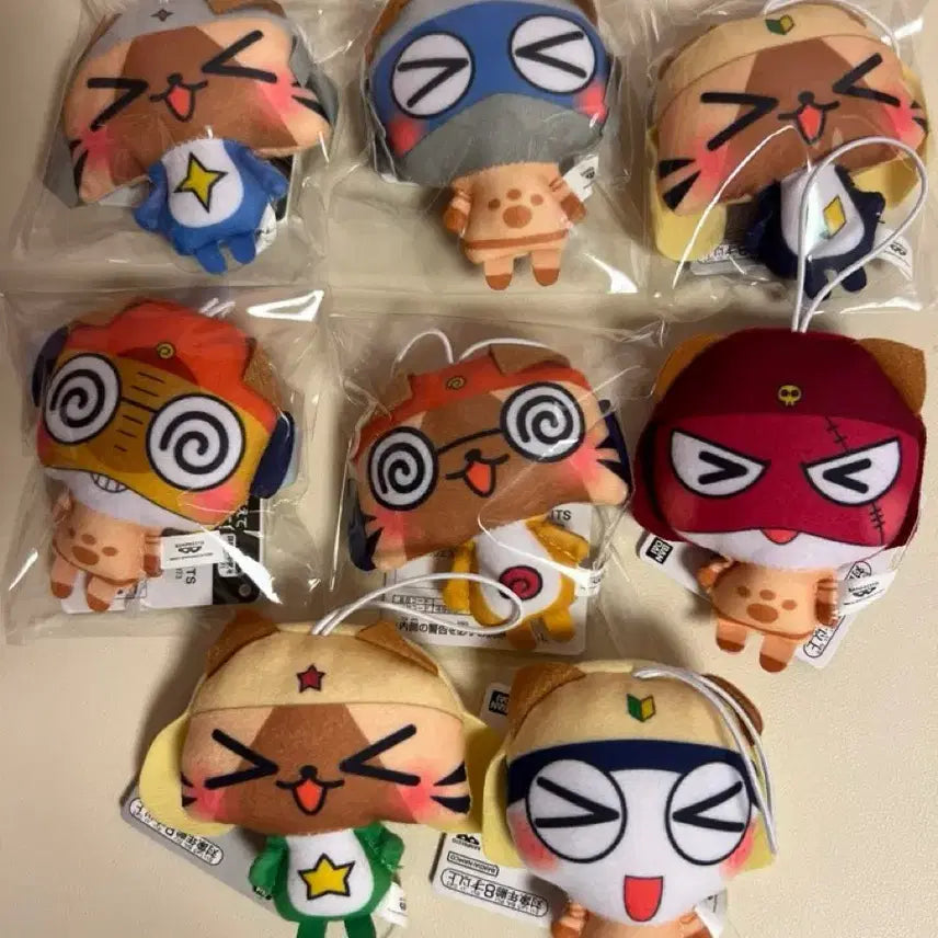 [BUNJANG] Keroro Plush Keychain / 케로로 인형키링 개별가격