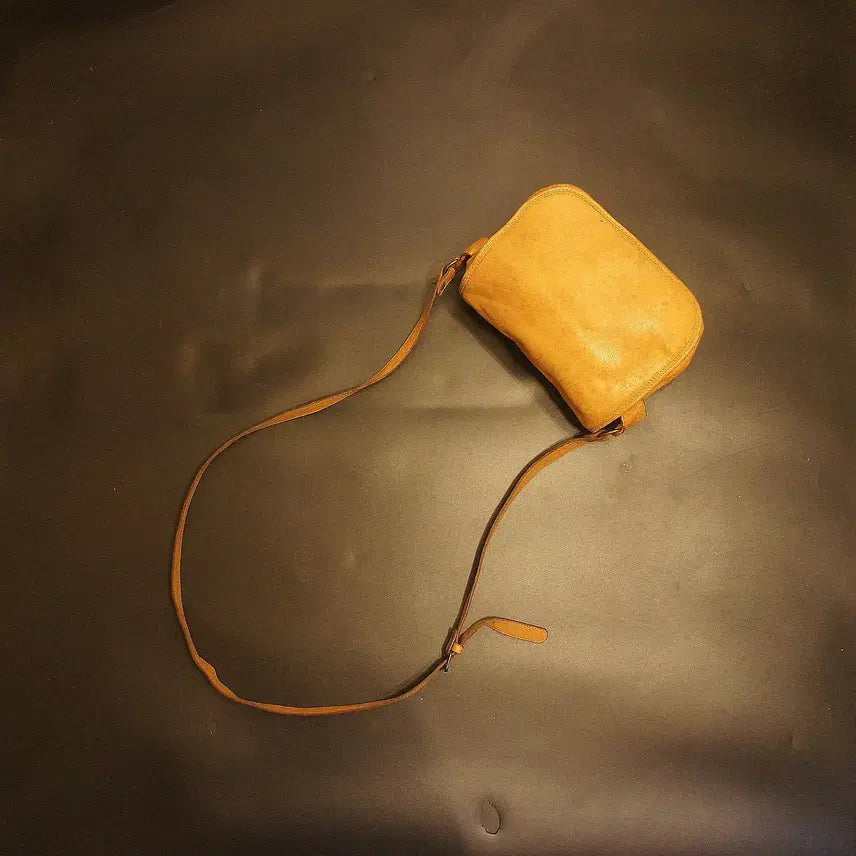 [BUNJANG] Crossbody Bag Leather Bag Vintage Bag / 7150 크로스가방 크로스백 가죽백 가죽가방 빈티지가방 여성가방 남자백
