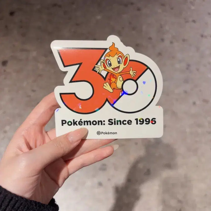 [BUNJANG] Pokemon 30th Anniversary Sticker Set - Chimchar &amp; Infernape / (개별구매 가능) 포켓몬 30주년 스티커 불꽃숭이, 초염몽