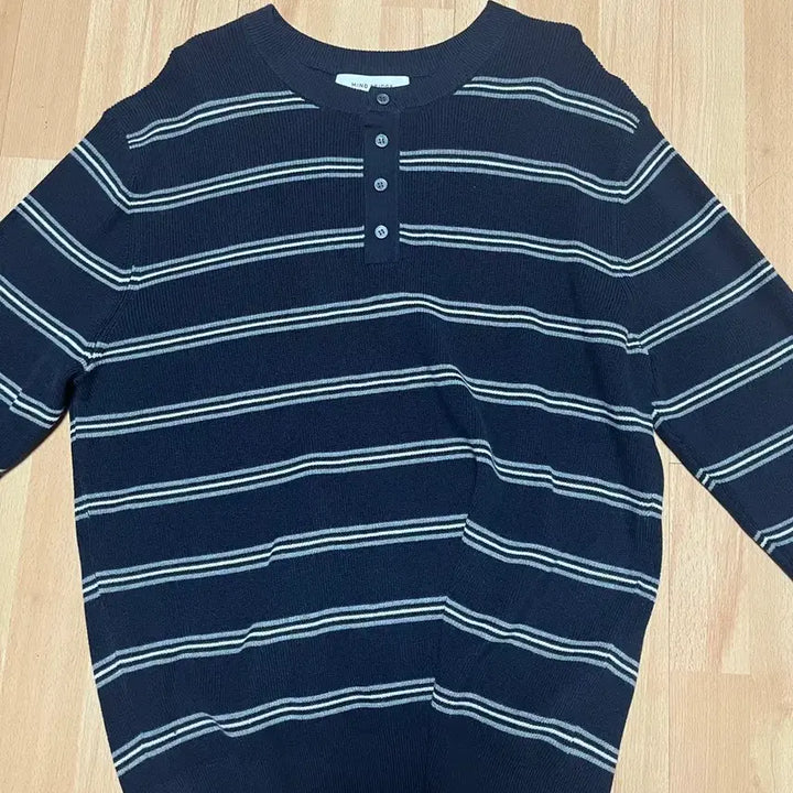 [BUNJANG] Mind Bridge Henley Neck Knit (Size 95) / 마인드브리지 헨리넥니트 95