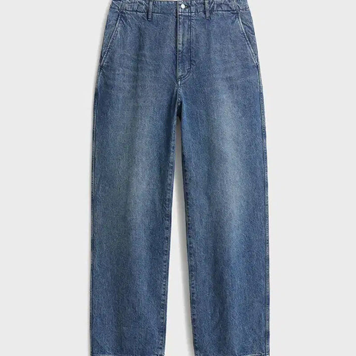 [BUNJANG] Pottery Wide Denim (Mid Blue, Mid Blue 2) / [3]포터리 와이드 데님 (미드블루, 미드블루2)