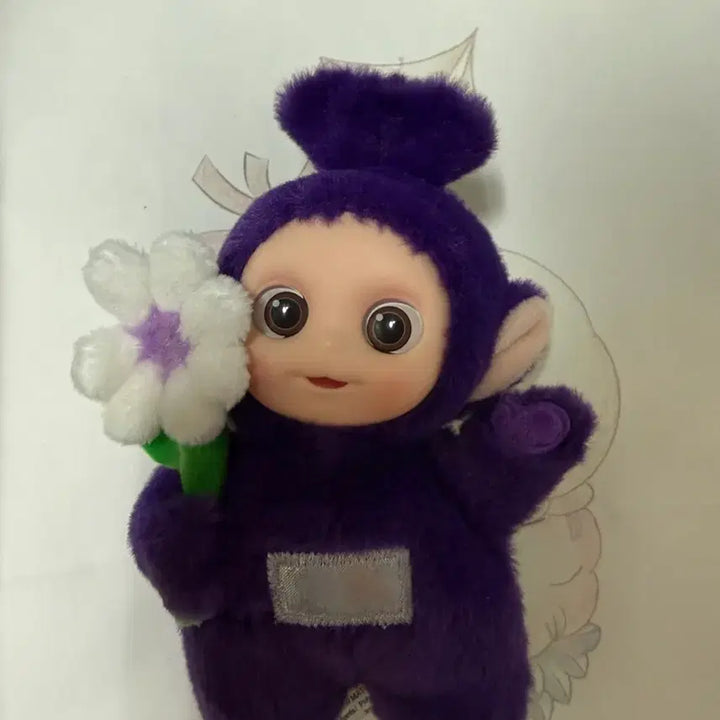 [BUNJANG] Pop Mart Tinky Winky Teletubbies Keychain / 팝마트 정품 텔레토비 보라돌이 키링