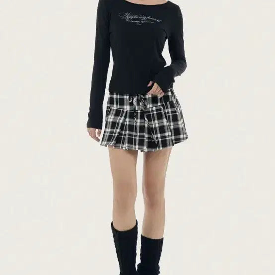 [BUNJANG] Cleacir Clean Club Lettering Top Black / 새상품) 클리시어 클린 클럽 레터 탑 블랙