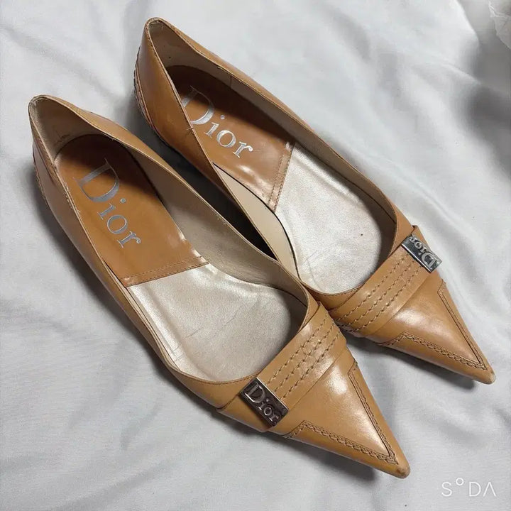 [BUNJANG] Dior Pumps Flats Shoes / 디올 Dior 펌프스 구두 플랫슈즈
