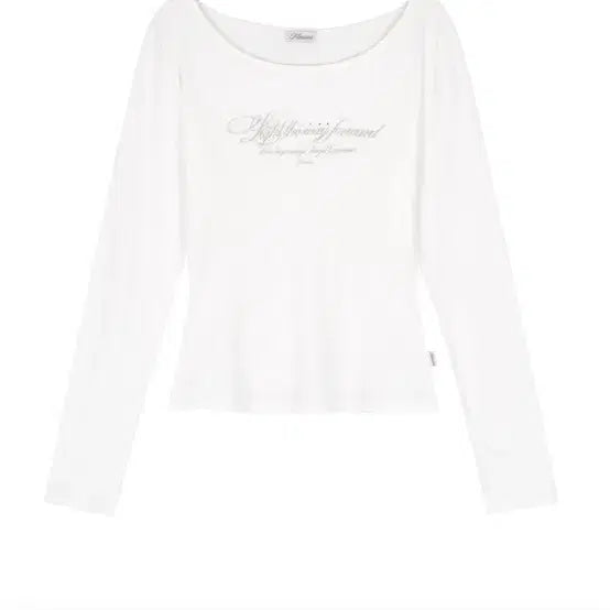 [BUNJANG] Klothier Clean Club Letter Top White / 새상품) 클리시어 클린 클럽 레터 탑 화이트