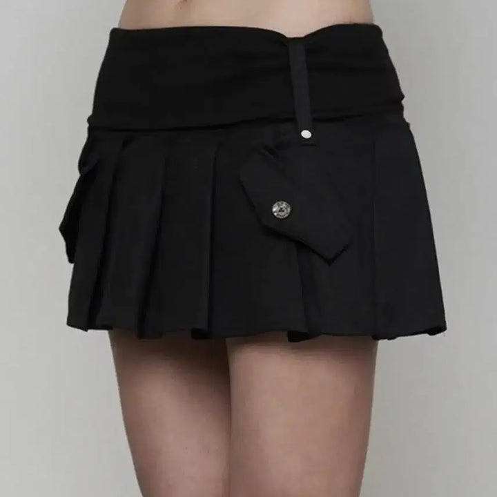 [BUNJANG] Et O Some Pleated Skirt / 에트오소메 플리츠스커트 (새상품)