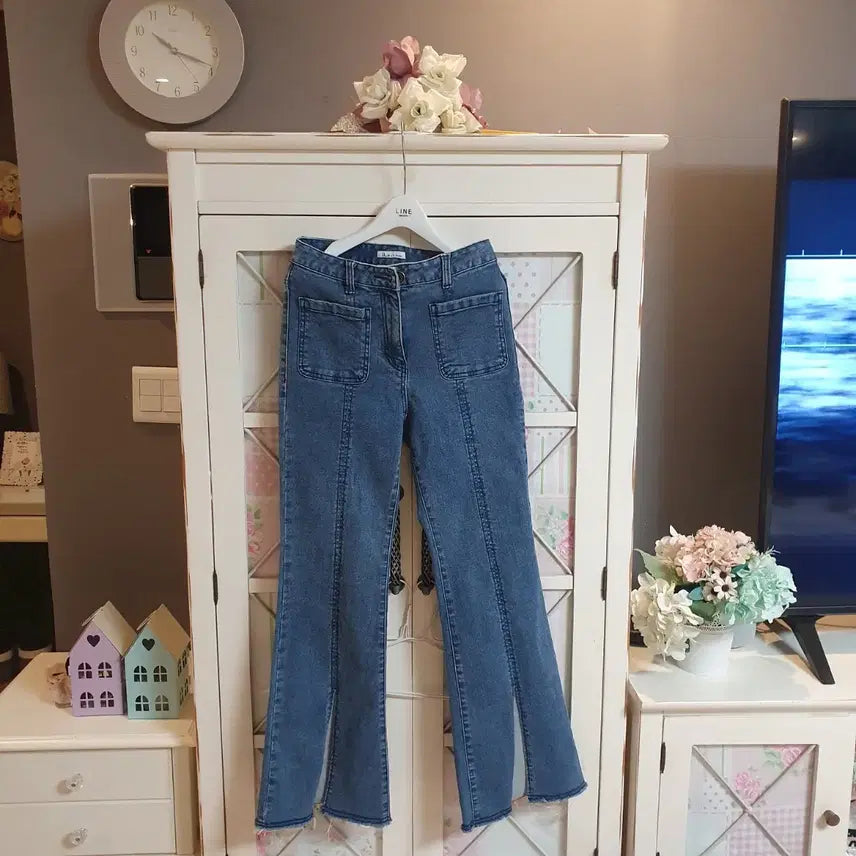 [BUNJANG] It MICHAA Denim Pants Bootcut Jeans Size 55 / 잇미샤 데님바지 부츠컷 청바지/55