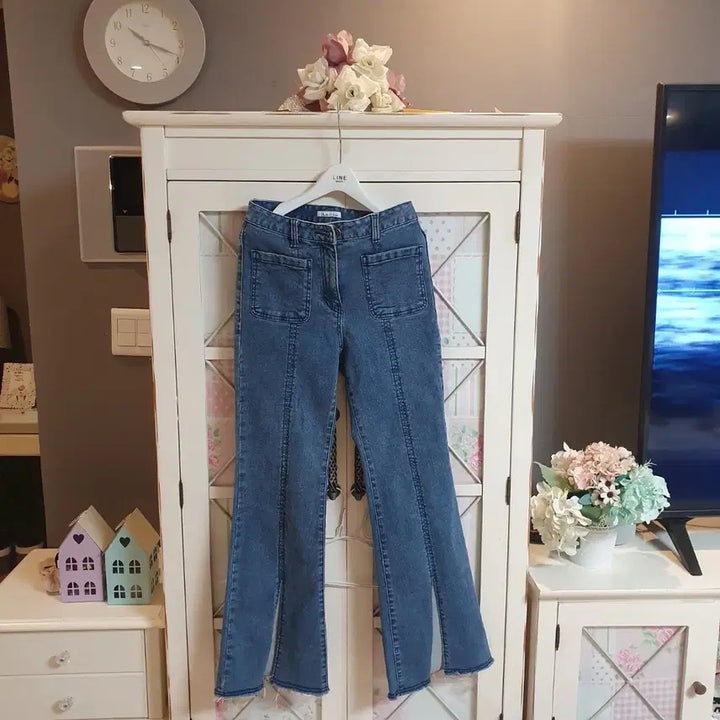 [BUNJANG] It MICHAA Denim Pants Bootcut Jeans Size 55 / 잇미샤 데님바지 부츠컷 청바지/55