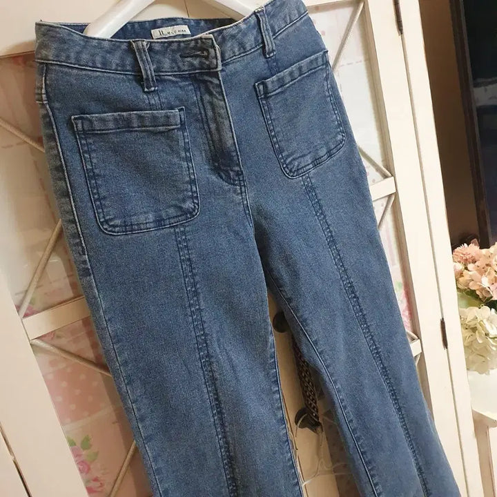 [BUNJANG] It MICHAA Denim Pants Bootcut Jeans Size 55 / 잇미샤 데님바지 부츠컷 청바지/55