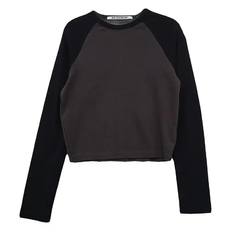 [BUNJANG] Black Up Black Raglan Long Sleeve T-Shirt (M) / 블랙업 블랙 나그랑 긴팔티 M