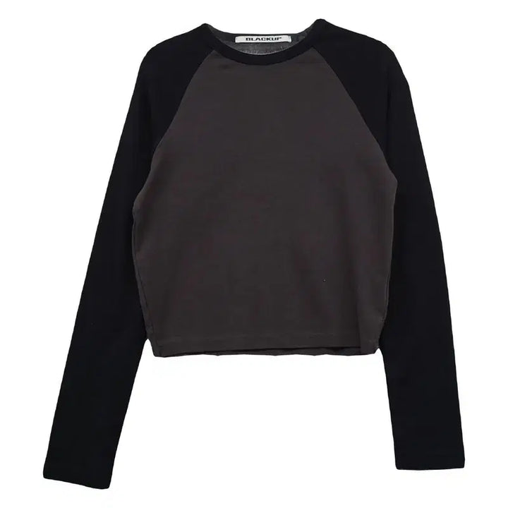 [BUNJANG] Black Up Black Raglan Long Sleeve T-Shirt (M) / 블랙업 블랙 나그랑 긴팔티 M