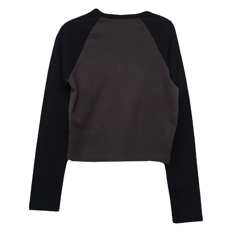 [BUNJANG] Black Up Black Raglan Long Sleeve T-Shirt (M) / 블랙업 블랙 나그랑 긴팔티 M