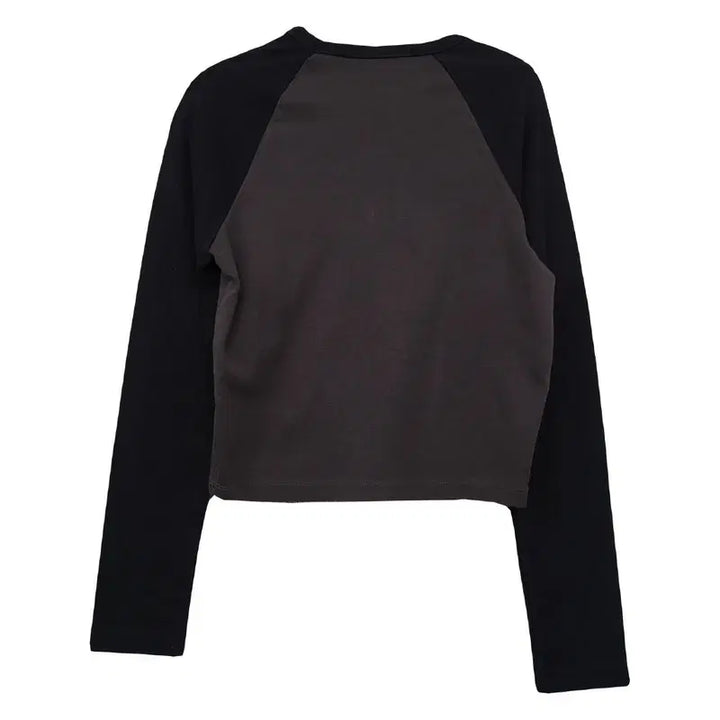 [BUNJANG] Black Up Black Raglan Long Sleeve T-Shirt (M) / 블랙업 블랙 나그랑 긴팔티 M