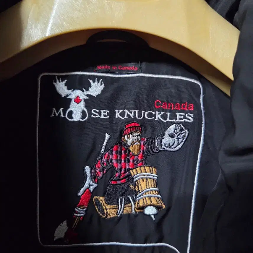 [BUNJANG] Moose Knuckles Padded Jacket &amp; Wool Coat Bundle Set / [2개 일괄] 무스너클 블랙 패딩 + 모직코트