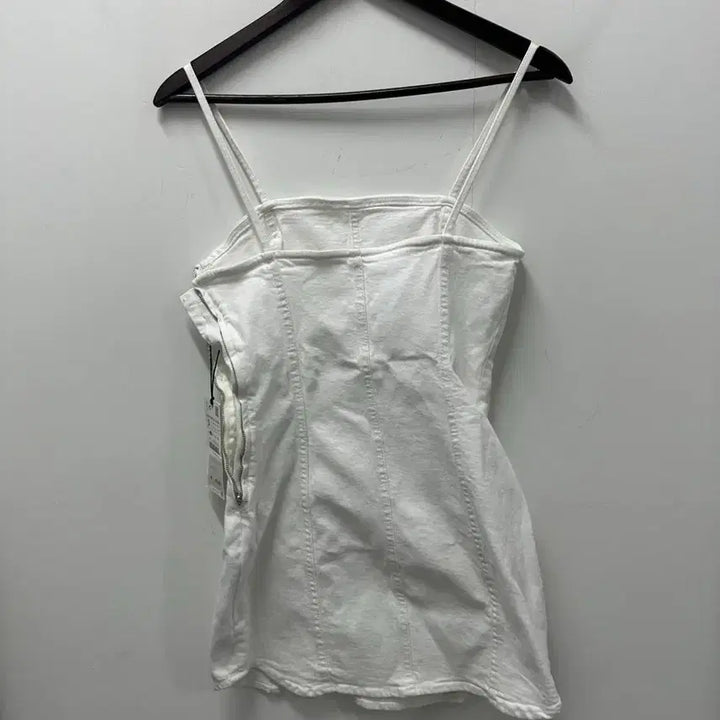 [BUNJANG] Zara White Bustier Top 90 / [만원 아라비아빈티지]자라 화이트 뷔스티에 탑 90