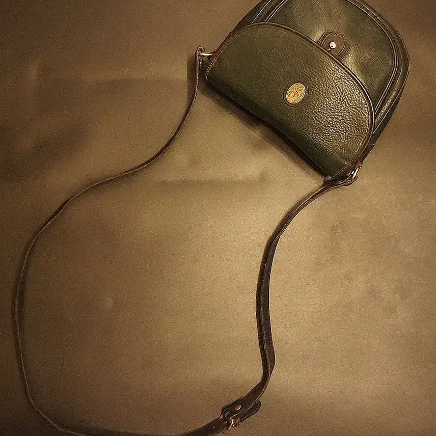 [BUNJANG] Crossbody Bag Leather Vintage Unisex / 7151 크로스가방 크로스백 가죽백 가죽가방 빈티지가방 여성가방 남자백